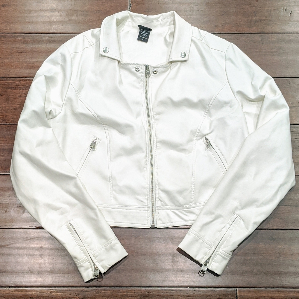 Faux Leather Jacket